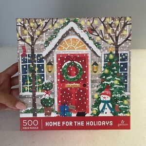 Galison - 500 Piece Puzzle // Home for the Holidays